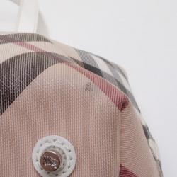 Pre Owned Burberry Nova Check Tote 