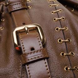 مملوكة مسبقًا Burberry Lowry Metal Stitch Tote