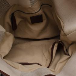 Pre Owned Burberry Mega Check Hobo