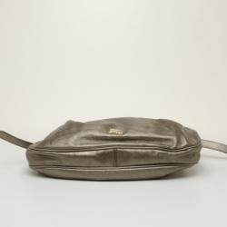 Pre Owned Burberry Nappa Leather Hobo