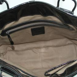 Pre Owned Burberry Canvas Tote 
