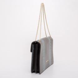 Pre Owned Bvlgari Python Serpenti Flap Bag 