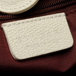 Pre Owned Bvlgari Pink and White Monogram Canvas Tote