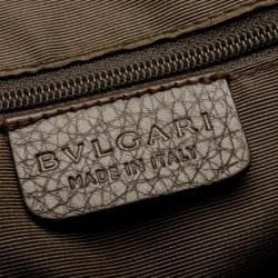 Bvlgari Monogram Canvas Satchel