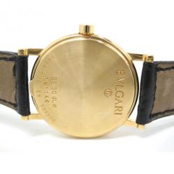 Bvlgari 18K Yellow Gold Ladies Wristwatch
