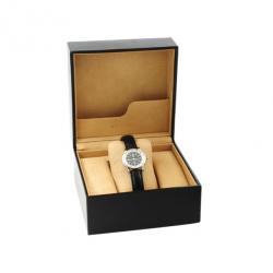 Pre Owned Bvlgari Solotempo SS Black Ladies Wristwatch