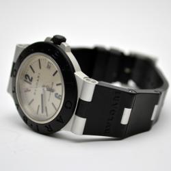 Pre Owned Bvlgari Diagono Aluminium Mens Wristwatch 44 MM