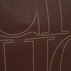 Pre Owned Carolina Herrera Brown Leather Hobo