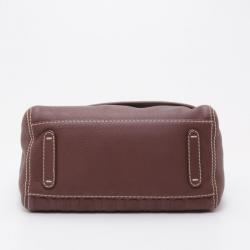 Carolina Herrera Brown Monogram Messenger 