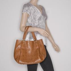 Pre Owned Carolina Herrera Monogram Tote