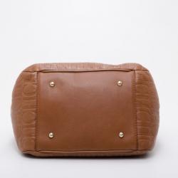 Pre Owned Carolina Herrera Monogram Tote