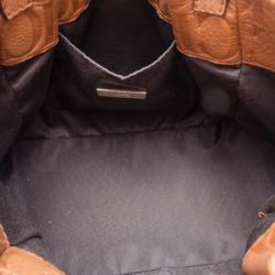 Pre Owned Carolina Herrera Monogram Tote