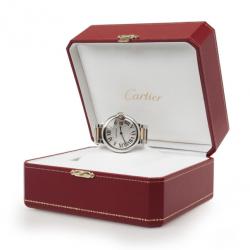 Pre Owned Cartier 18 K Yellow Gold SS Ballon Bleu De Cartier Unisex Watch 36 MM