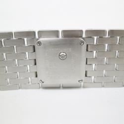 Pre Owned Cartier Panthere Ruban Wristwatch SS Shell Silver