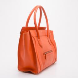 Pre Owned Celine Mini Luggage Tote 