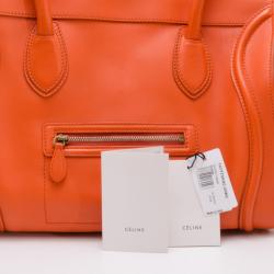 Pre Owned Celine Mini Luggage Tote 