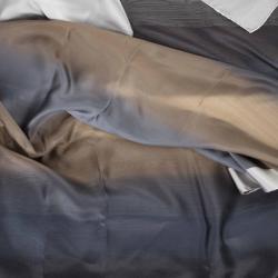 Pre Owned Chanel Grey Metallic Stole