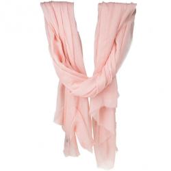 مملوكة مسبقًا Chanel Blush Pink Modal and Cashmere Scarf