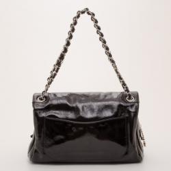 Pre Owned Chanel Black Luxe Ligne Shoulder Bag