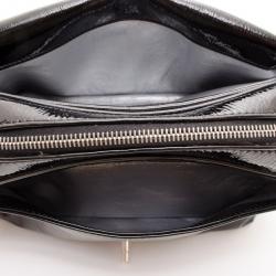 Pre Owned Chanel Black Luxe Ligne Shoulder Bag