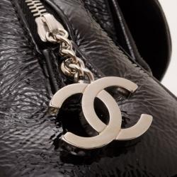 Pre Owned Chanel Black Luxe Ligne Shoulder Bag