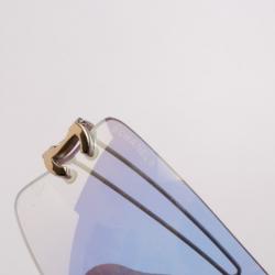 Pre Owned Chanel Iridescent Frameless Sunglasses 4051