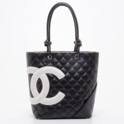 Chanel Cambon Ligne Quilted Tote Chanel