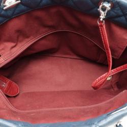 Pre Owned Chanel Cotton Club Quilted Tote