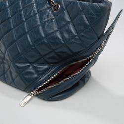 Pre Owned Chanel Cotton Club Quilted Tote