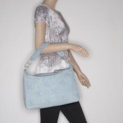 مملوكة مسبقًا Chanel Denim Shoulder Bag 
