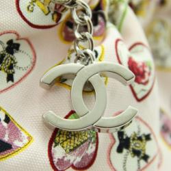 Pre Owned  Chanel Valentine Heart Mini Hobo Handbag 
