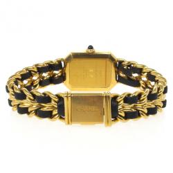 Pre Owned Chanel 18 K Yellow Gold & SS Vintage Womens Watch 26 MM