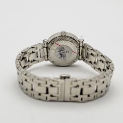 Pre Owned Philippe Charriol Geneve Black Swiss Movement Diamond Ladies Watch 29 MM