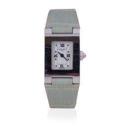 Chaumet Green SS Classic Womens Wristwatch 20 MM
