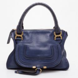 Pre Owned Chloe Marcie Bag in Royal Blue 