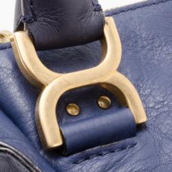Pre Owned Chloe Marcie Bag in Royal Blue 