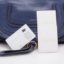 Pre Owned Chloe Marcie Bag in Royal Blue 