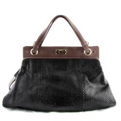 مملوكة مسبقًا Chloe Python Tote Bag