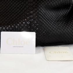 مملوكة مسبقًا Chloe Python Tote Bag