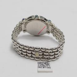 Pre Owned Chopard Happy Sport 7 Floating Diamonds SS White Ladies Wristwatch 31 MM