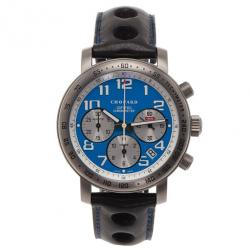 Pre Owned Chopard Blue Stainless Steel Mille Miglia Men's Wristwatch 40MM