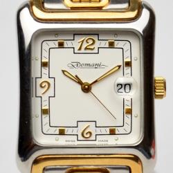Christiano Domani SS 18K Gold Plated Unisex Wristwatch