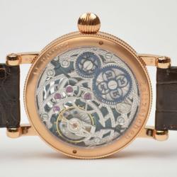 Chronoswiss Zeitzeichen Edition IV 18 K Rose Gold Mens Wristwatch 44 MM