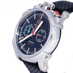 مملوكة مسبقًا CT Scuderia Black Stainless Steel CS10109 Men's Wristwatch 46MM