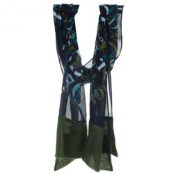 مملوكة مسبقًا Christian Dior Monogram Silk and Mohair Scarf 