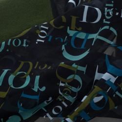 مملوكة مسبقًا Christian Dior Monogram Silk and Mohair Scarf 