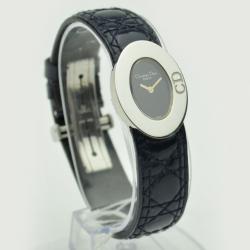 Christian Dior Black SS Ladies Wristwatch