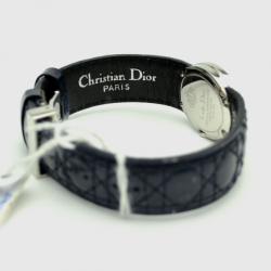 Christian Dior Black SS Ladies Wristwatch