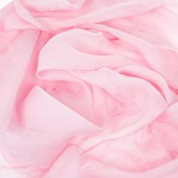 Pre Owned Dior Pink Silk Monogram Scarf