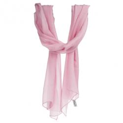 مملوكة مسبقًا Dior Pink Silk Monogram Scarf